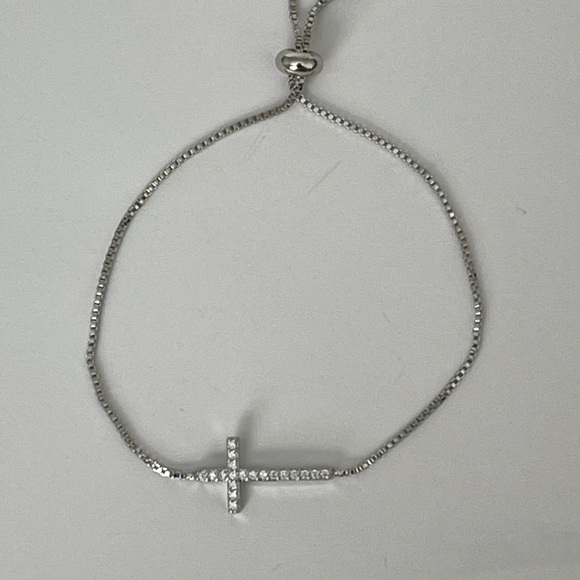 New 925 Sterling Silver Adjustable Bracelet Bangle - Picture 3 of 6